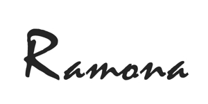 life-designer (life-designer)さんのネットショップ　インポートアクセサリーセレクトショップ「Ramona」または「RAMONA」のロゴ（文字だけでOKへの提案