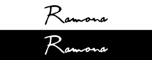 AHAB (ahab)さんのネットショップ　インポートアクセサリーセレクトショップ「Ramona」または「RAMONA」のロゴ（文字だけでOKへの提案