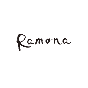nest (nestg)さんのネットショップ　インポートアクセサリーセレクトショップ「Ramona」または「RAMONA」のロゴ（文字だけでOKへの提案