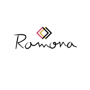 50nokaze (50nokaze)さんのネットショップ　インポートアクセサリーセレクトショップ「Ramona」または「RAMONA」のロゴ（文字だけでOKへの提案