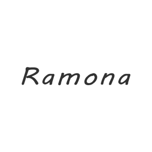e-info (e-info)さんのネットショップ　インポートアクセサリーセレクトショップ「Ramona」または「RAMONA」のロゴ（文字だけでOKへの提案