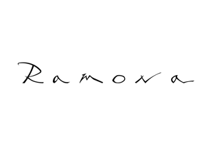 ch_sugiyama (ch_sugiyama)さんのネットショップ　インポートアクセサリーセレクトショップ「Ramona」または「RAMONA」のロゴ（文字だけでOKへの提案
