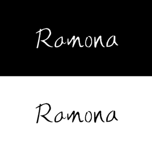 PINOS ()さんのネットショップ　インポートアクセサリーセレクトショップ「Ramona」または「RAMONA」のロゴ（文字だけでOKへの提案