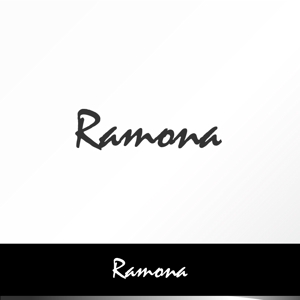 Riku5555 (RIKU5555)さんのネットショップ　インポートアクセサリーセレクトショップ「Ramona」または「RAMONA」のロゴ（文字だけでOKへの提案