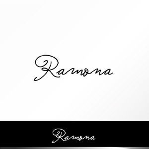 Riku5555 (RIKU5555)さんのネットショップ　インポートアクセサリーセレクトショップ「Ramona」または「RAMONA」のロゴ（文字だけでOKへの提案
