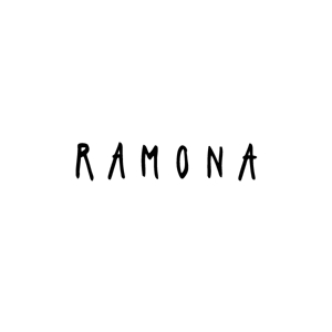 蟹ヶ江 (kanigae)さんのネットショップ　インポートアクセサリーセレクトショップ「Ramona」または「RAMONA」のロゴ（文字だけでOKへの提案