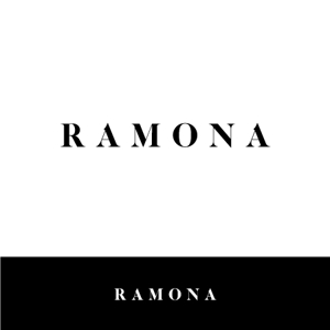 CACO ()さんのネットショップ　インポートアクセサリーセレクトショップ「Ramona」または「RAMONA」のロゴ（文字だけでOKへの提案