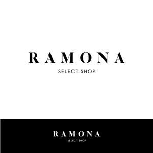 CACO ()さんのネットショップ　インポートアクセサリーセレクトショップ「Ramona」または「RAMONA」のロゴ（文字だけでOKへの提案