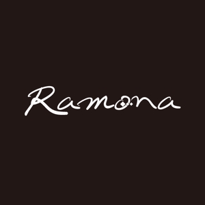 トランプス (toshimori)さんのネットショップ　インポートアクセサリーセレクトショップ「Ramona」または「RAMONA」のロゴ（文字だけでOKへの提案