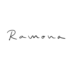 ono (cad_yen)さんのネットショップ　インポートアクセサリーセレクトショップ「Ramona」または「RAMONA」のロゴ（文字だけでOKへの提案