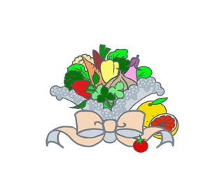 HaHa (hahaseiko)さんの野菜のブーケや野菜のアレンジメントのイラストへの提案