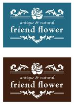 orangemint (orangemint)さんのフラワーショップ 「friend flower」のロゴへの提案