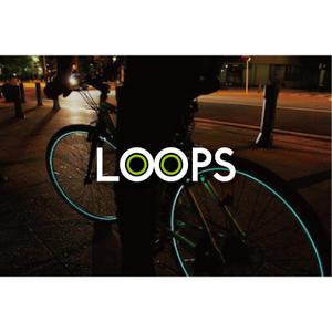 tanaka10 (tanaka10)さんのホイール全周が光る自転車・バイク用部品　LOOPS　のロゴへの提案