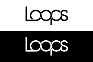 globemaniacさんのホイール全周が光る自転車・バイク用部品　LOOPS　のロゴへの提案