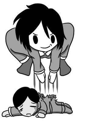 mirin3215さんの人が脱皮をしているイメージイラストへの提案