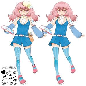 OKADAerk　オカダエリコ (okadaerk)さんの200万DL突破の大人気アプリ「マンガ読破！」の公式キャラクターデザイン【継続依頼あり】への提案