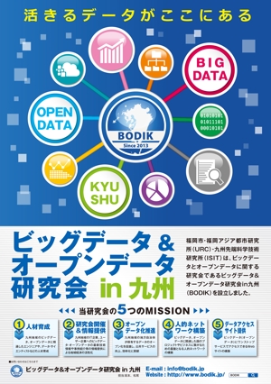 lotta (lotta)さんのビッグデータ&オープンデータ研究会in九州のポスターデザインへの提案