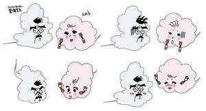 cozy pow (rai505_red)さんの雲のキャラクター制作への提案
