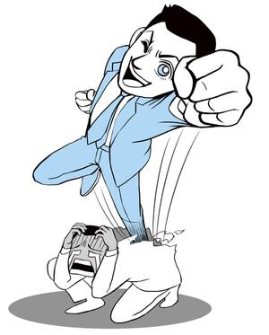 kei-ecoさんの人が脱皮をしているイメージイラストへの提案
