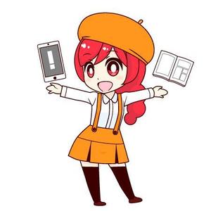 kuro_usagiさんの200万DL突破の大人気アプリ「マンガ読破！」の公式キャラクターデザイン【継続依頼あり】への提案