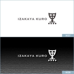 neomasu (neomasu)さんの居酒屋バル「IZAKAYA　黒」のロゴへの提案