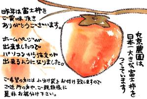 藤島もゆ (chomomo)さんの手書きチラシ・絵手紙風DMチラシへの提案