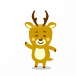 Jelly (Jelly)さんの鹿のキャラクターへの提案