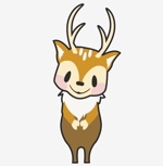 やさかさや (y3or3y)さんの鹿のキャラクターへの提案