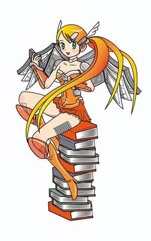 hidex0216  (hidex0216)さんの200万DL突破の大人気アプリ「マンガ読破！」の公式キャラクターデザイン【継続依頼あり】への提案