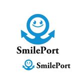 agnes (agnes)さんの接骨院、介護施設経営の『SmilePort』のロゴへの提案