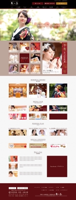 wazakura (Caramel)さんの結婚式場のウェブデザインのリニューアル（デザインのみ、レスポンシブサイト）への提案