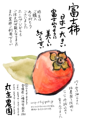Akiko (illustakiko)さんの手書きチラシ・絵手紙風DMチラシへの提案