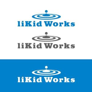 SEI2GRAPHICS ; 日高聖二 (sei2graphics)さんのWEBサイト製作会社「liKid Works」のロゴへの提案