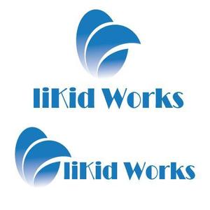 山猫デザイン (yamanoneko)さんのWEBサイト製作会社「liKid Works」のロゴへの提案