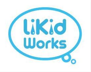 ぽな (furi_totto)さんのWEBサイト製作会社「liKid Works」のロゴへの提案