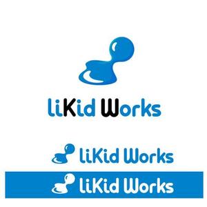 albireo (albireo)さんのWEBサイト製作会社「liKid Works」のロゴへの提案