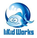 bec (HideakiYoshimoto)さんのWEBサイト製作会社「liKid Works」のロゴへの提案