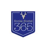 cottuさんの個人旅行者向け宿泊施設「Social Hostel 365」のロゴへの提案