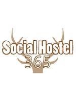 ＭＯＵ (mou-dog)さんの個人旅行者向け宿泊施設「Social Hostel 365」のロゴへの提案