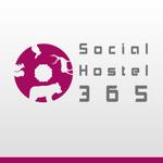 MaxDesign (shojiro)さんの個人旅行者向け宿泊施設「Social Hostel 365」のロゴへの提案