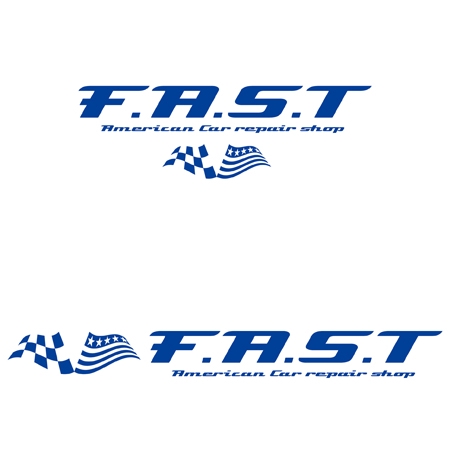 アメリカ車の修理専門店 F A S T のロゴの依頼 外注 ロゴ作成 デザインの仕事 副業 クラウドソーシング ランサーズ Id