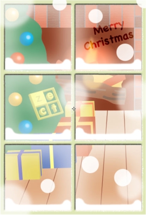 jyammy ()さんの2014年美容室のクリスマスカードDM　（裏）への提案