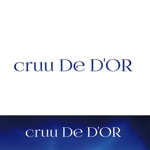 heichanさんのグローバル化粧品ブランド「cruu De D'OR」のロゴデザインへの提案