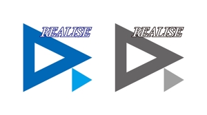 758a1 (758a1)さんの競泳水着を中心としたコスチュームブランド『REALISE』のロゴへの提案
