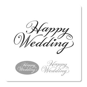 MT_KH ()さんの「Happy　Wedding」という文字のロゴをお願いしたい(文字のみ)への提案