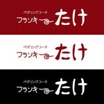 enj19 (enj19)さんの自転車のペダリングコーチ「フランキーたけ」のロゴへの提案