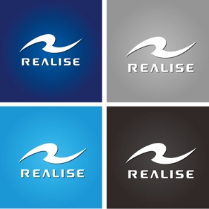 ucchiyさんの競泳水着を中心としたコスチュームブランド『REALISE』のロゴへの提案