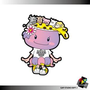 GAP STUDIO ()さんの観光農園「うちなーファーム」のキャラクター「ぱっちゃん」イラストの書き起こしへの提案