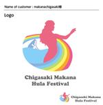 DESIGN DIVE (mstk0711)さんのフラダンスの大会「茅ヶ崎マカナ・フラ・フェスティバル」の大会公式ロゴへの提案