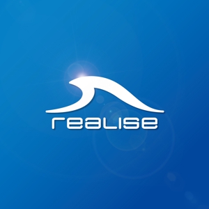 河原崎英男 (kawarazaki)さんの競泳水着を中心としたコスチュームブランド『REALISE』のロゴへの提案